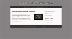 Desktop Screenshot of andrewmosedale.com